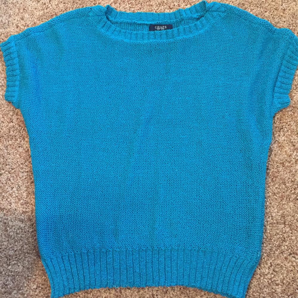 Blue Knit Sweater